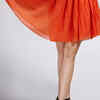Orange skirt