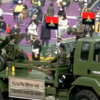 75/24 Pack Howitzer MK-I indigenously developed gun system in front of the saluting dais during Republic Day parade at Rajpath