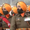 SIKH Light Infantry contingent takes part in the Republic Day parade at Rajpath
