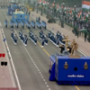 Indian Navy tableau participates in the Republic Day parade at Rajpath
