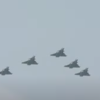 'Vinaash' formation compromising five Rafale flying in Arrowhead formation at Republic Day parade