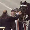 President’s Bodyguard horse Virat retires from service today. It was given the Chief of the Army Staff Commendation Medal this year.