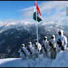 J&K: Indian Army jawans, deployed at LoC in Poonch, unfurled the national flag.