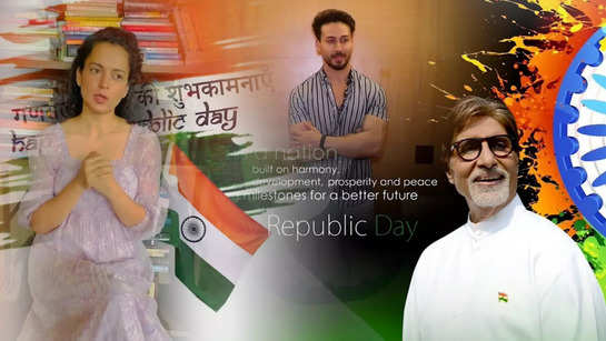 Amitabh Bachchan, Kangana Ranaut, Vicky Kaushal and other celebrities wish fans on 73rd Republic Day