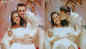 Twinning in white! Aditya Narayan and Shweta Agarwal’s new pictures from baby shower ceremony are too cute to be missed