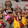 ​Karnataka tableau artists perform on the Rajpath