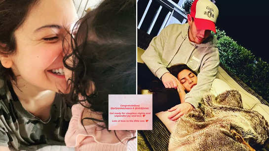 Anushka Sharma's special congratulatory note for new parents Priyanka Chopra and Nick Jonas: Get ready for sleepless nights