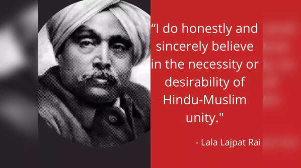 On Hindu-Muslim unity