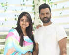 Sathish Ninasam and Rachita Ram on the set of their upcoming film Matinee