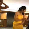 Article image for: Mouni Roy dances on top of bar counter wearing <i class="tbold">shakha</i> pola with maxi dress, video goes viral