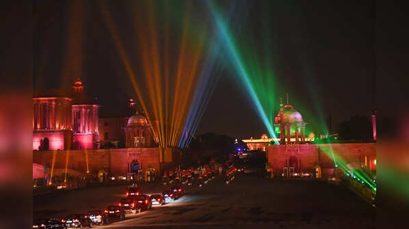 Delhi skyline