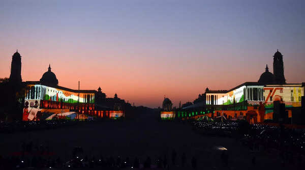 Delhi skyline