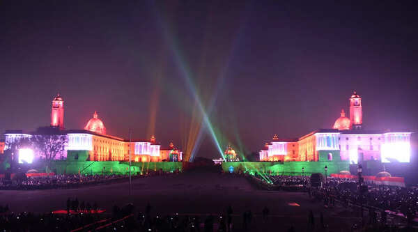 Delhi skyline