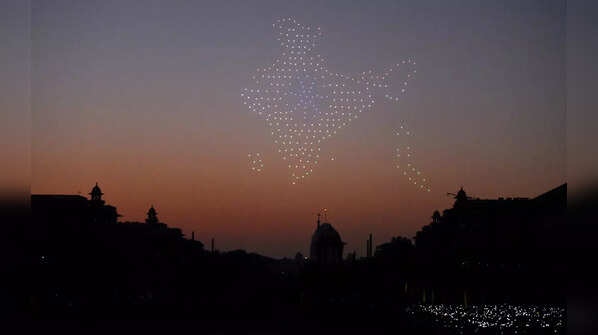 Delhi skyline