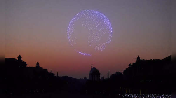 Delhi skyline