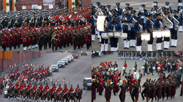 Delhi beating retreat