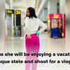 Article image for: <i class="tbold">debchandrima singha roy</i> spotted at the airport