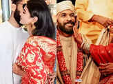 From PDA moments at airport to lovely wedding pictures with Suraj Nambiar, Mouni Roy oozes newlywed vibes