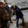 Article image for: Ukraine holds military exercise for civilians amid Russian threat; see pics