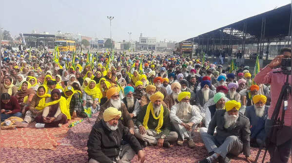 Unfulfilled promises: Photos of farmers' protest in Punjab, Haryana
