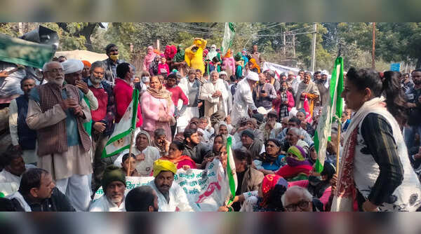 Unfulfilled promises: Photos of farmers' protest in Punjab, Haryana