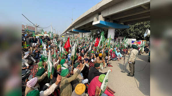Unfulfilled promises: Photos of farmers' protest in Punjab, Haryana