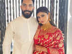 Lovely pictures from ever-stylish bride Mouni Roy and Suraj Nambiar’s post-wedding festivities