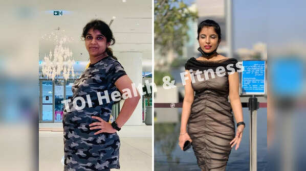 How this mother lost weight post-pregnancy