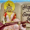 Article image for: Basant Panchami: Sudarshan Patnaik makes beautiful sand sculpture of Goddess Saraswati