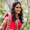 ​Ashita Chandrappa's luscious bridal hairdo