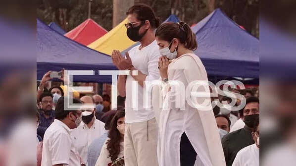 For offering dua for Lata Mangeshkar