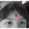 For applying tilak on the forehead on Diwali