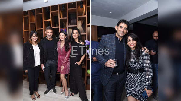 Guests at the after party