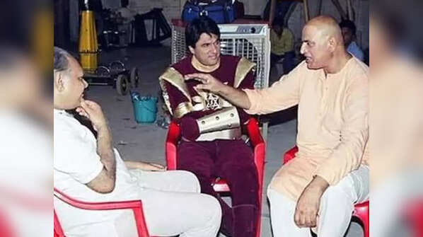 BTS from Shaktiman sets