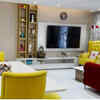 Bigger view of the living room