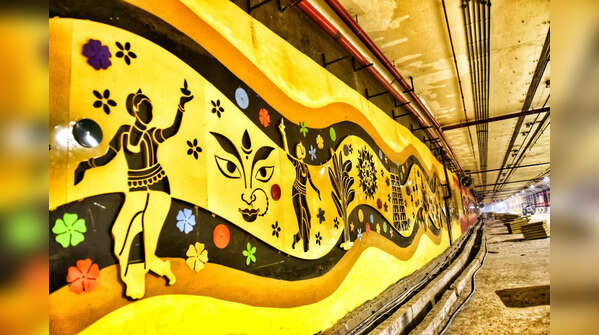 Work of art: Photos of Delhi's longest tunnel
