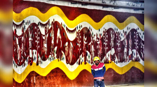 Work of art: Photos of Delhi's longest tunnel
