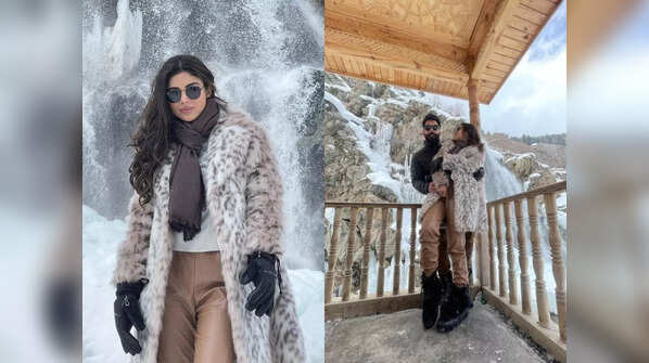 Rocking a fur coat