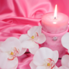 Choose pink candles 