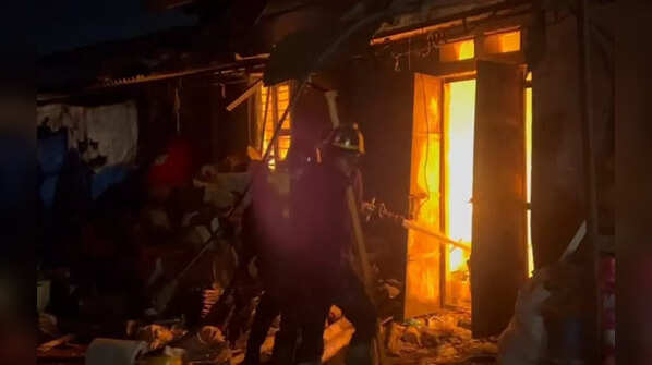 Fire at godown in Bhiwandi
