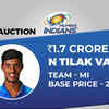 Mumbai Indians buy Tilak Varma