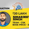 CSK buy Simarjeet Singh