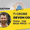 CSK buy Devon Conway