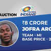 Jofra Archer sold to Mumbai Indians