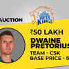 CSK buy Dwaine Pretorius