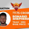 SRH buy Romario Shepherd