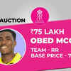 Rajasthan Royals buy Obed McCoy
