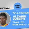 Alzarri Joseph sold to Gujarat Titans