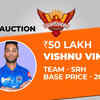 Vishnu Vinod sold to SRH for Rs 50 lakh