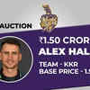 Alex Hales sold to KKR for Rs 1.50 crore